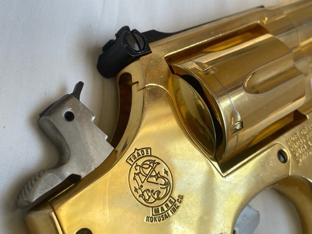 コクサイ 金属モデルガン S&W M19 未発火 グリップ無しの画像6