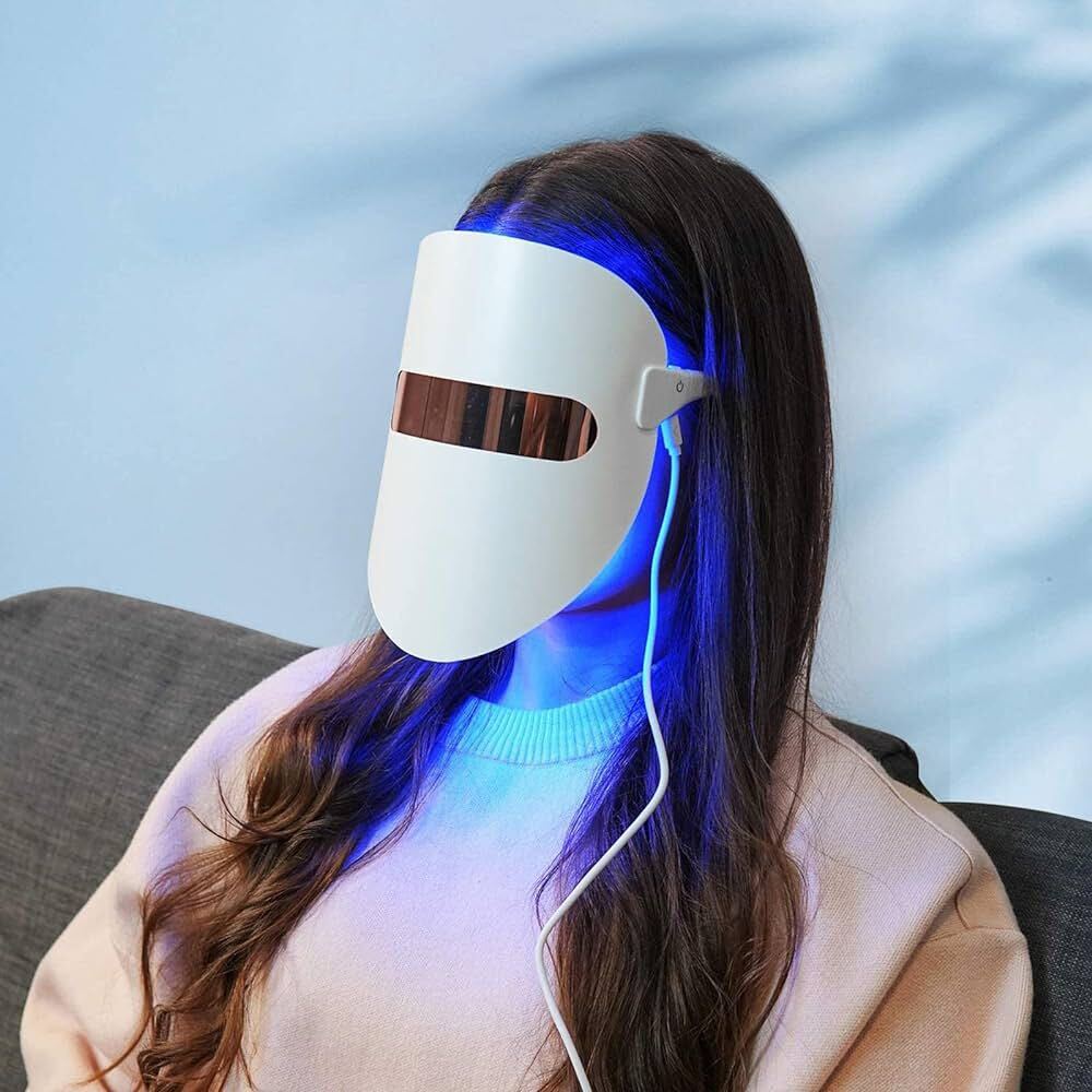  свет . возврат . лицевой LED свет лицевой маска LED уход за кожей маска LED лицо шея маска свет 