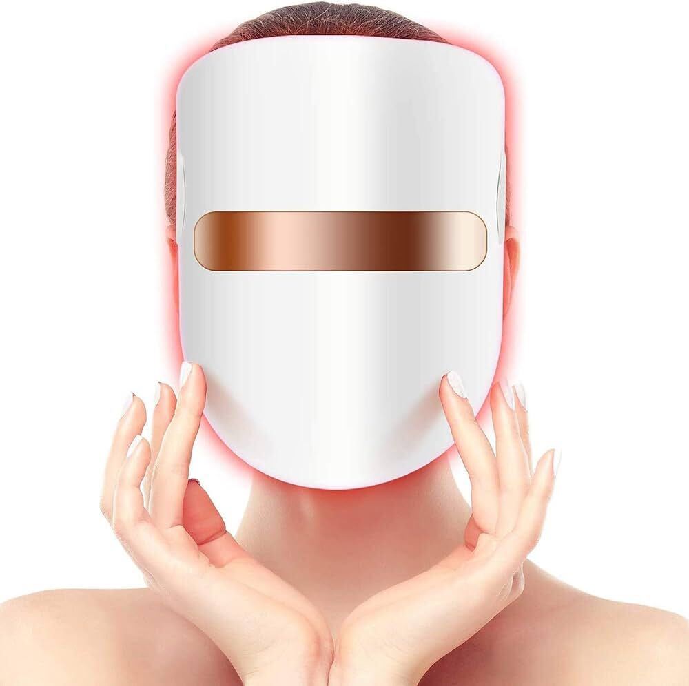  свет . возврат . лицевой LED свет лицевой маска LED уход за кожей маска LED лицо шея маска свет 