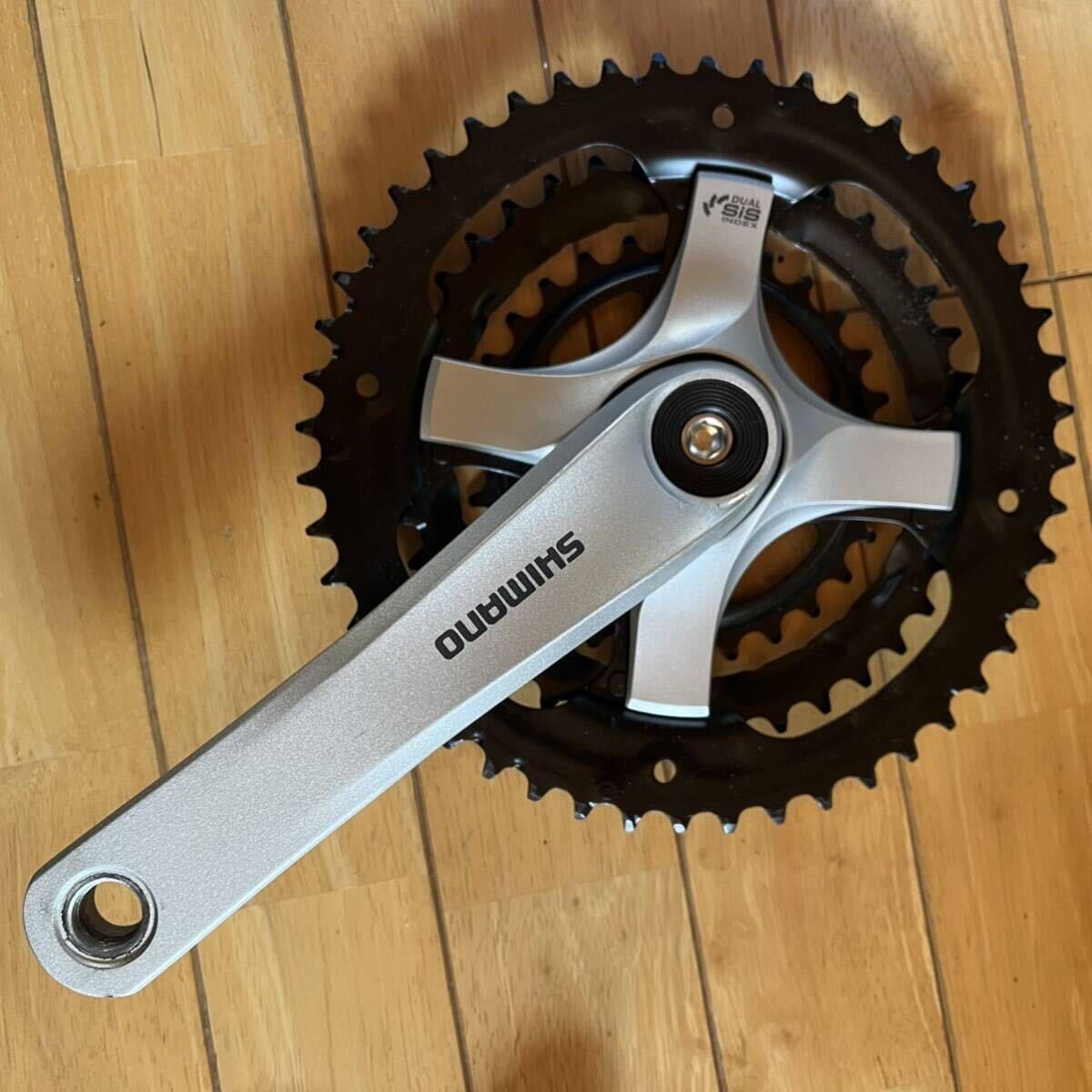 シマノ　トリプルクランク　フロントディレイラー　セットSHIMANO 170㎜ _画像2