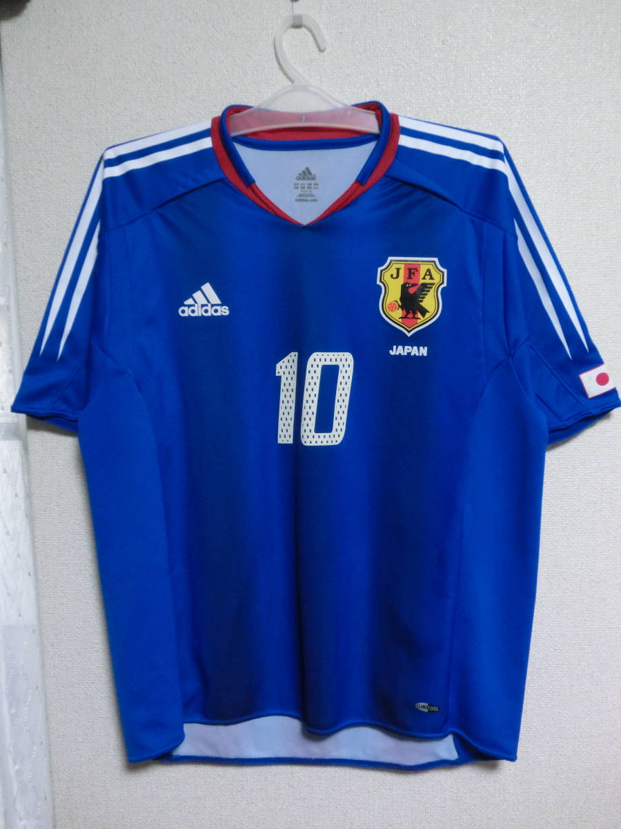 ＃10　中村俊輔　日本代表　04/05　2004-05　ホーム　アディダス　ADIDAS　ユニフォーム_画像2