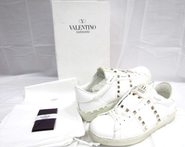 VALENTINO GARAVANI ROCKSTUD UNTITLED Valentino galava-ni lock studs Untitled do41 size secondhand goods *120123