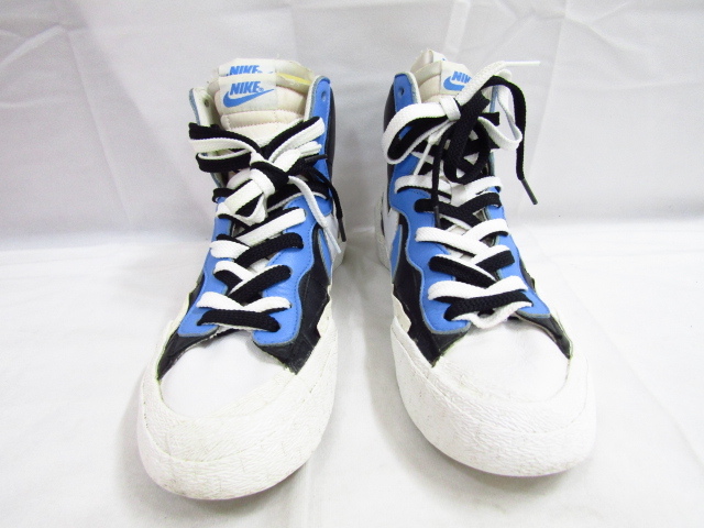 NIKE × SACAI BLAZER MID BV0072-001 ナイキ サカイ ブレーザー 26.5cm BOX 付き 中古品 ◆130170_画像4