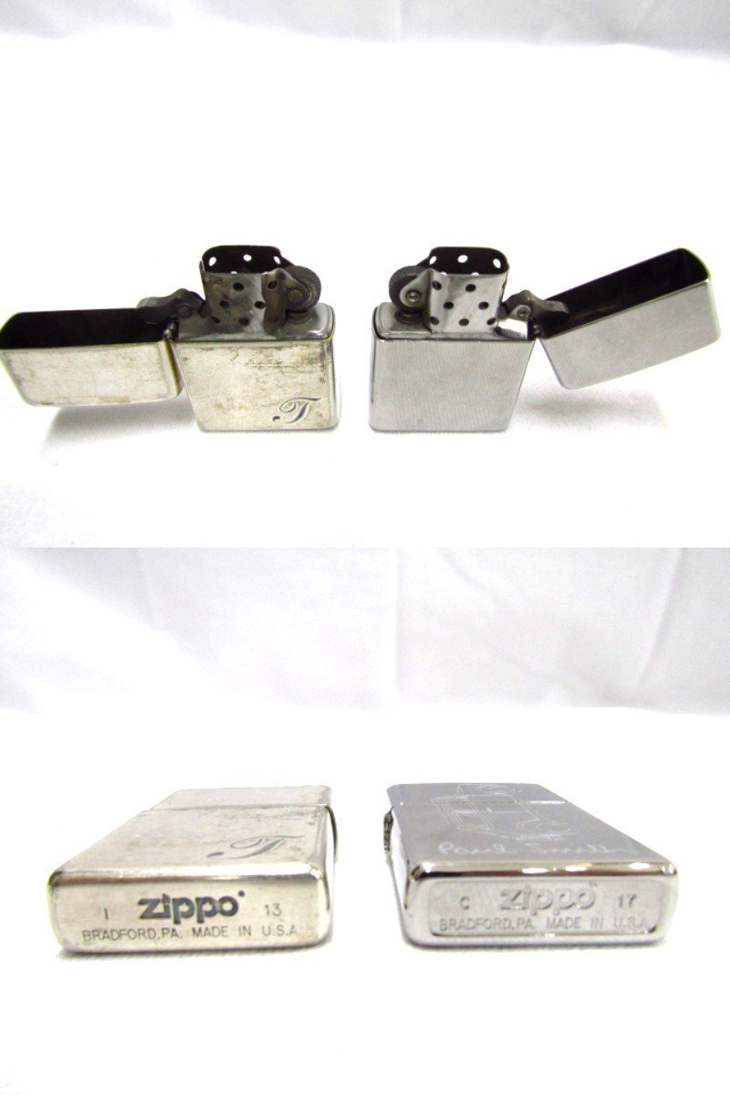 1円スタート Zippo ジッポー Paul Smith コラボ 他 まとめ売り 10個 1スタ 中古品 ◆4427_画像6