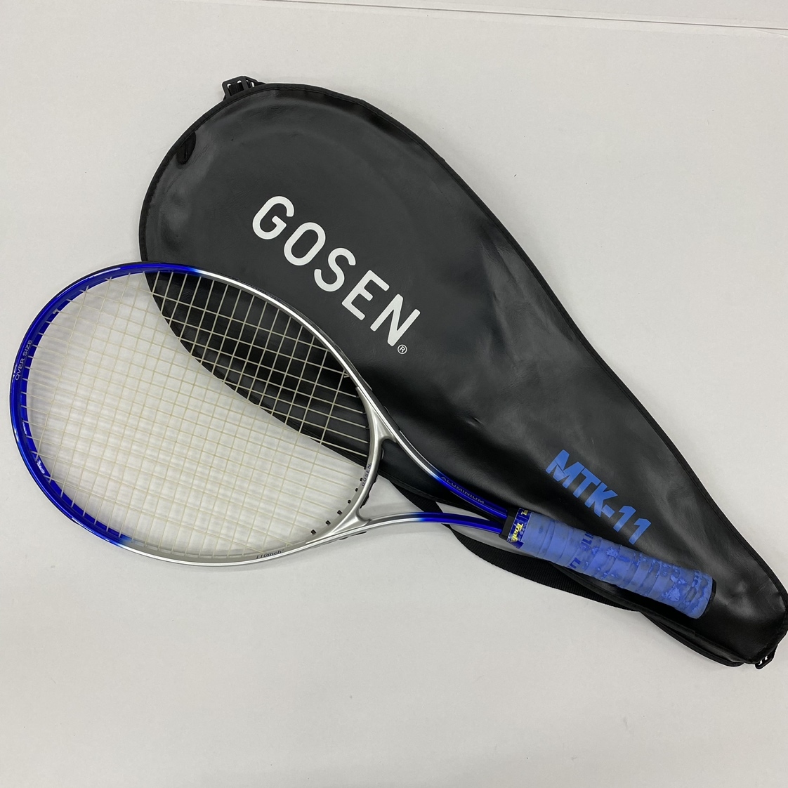 ko0316/22/62 1円～ GOSEN ゴーセン MTK-11 Aluminium ブルー テニス 硬式用ラケット の画像1