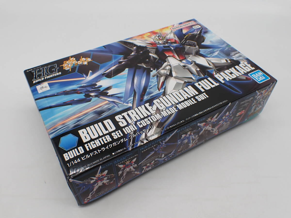 ha0309/64/34　未組立　バンダイ　ガンダムビルドファイターズ　HGBF　1/144 　GAT-X105B/FP ビルドストライクガンダム フルパッケージ _画像2