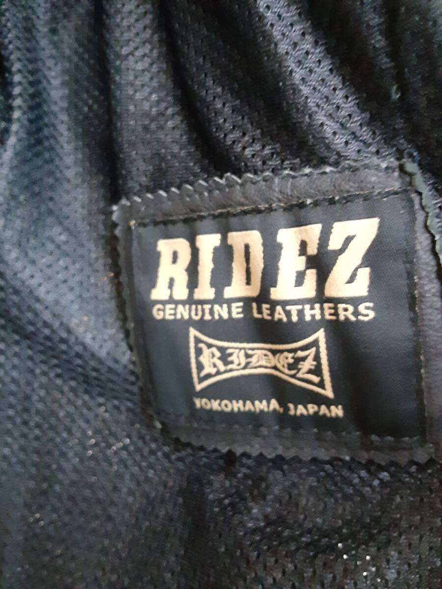 ta0318/20/62 中古品 RIDEZ レザージャケット Lサイズ_画像4