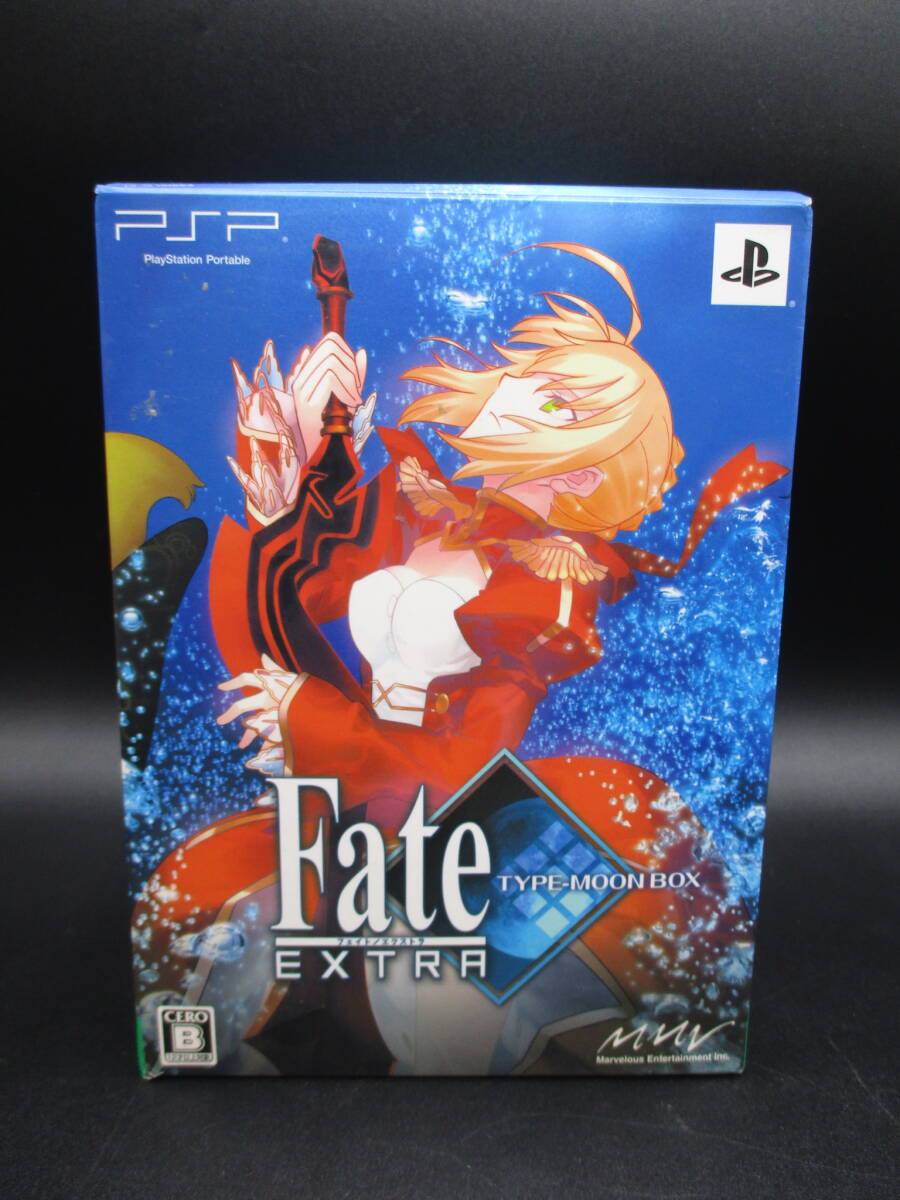 ay0320/03/27 中古品 難あり ソフトなし Fate EXTRA TYPE-MOON BOX 限定版 ネロ・クラウディウス フィギュア CD_画像1