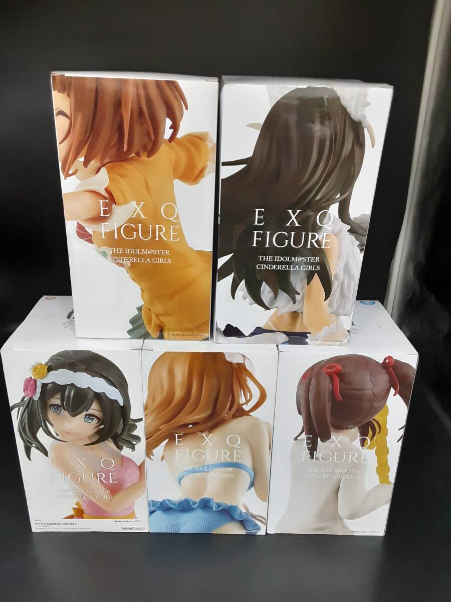 ta0322/06/27 未開封 アイドルマスターシンデレラガールズ EXQフィギュアまとめ 渋谷凛 喜多見柚 他_画像2