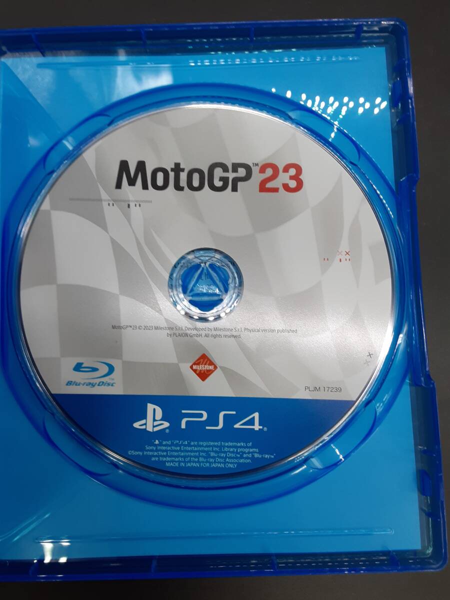 ta0326/01/21 中古品 動作確認済 PS4ソフト MotoGP 23 PLAION_画像5