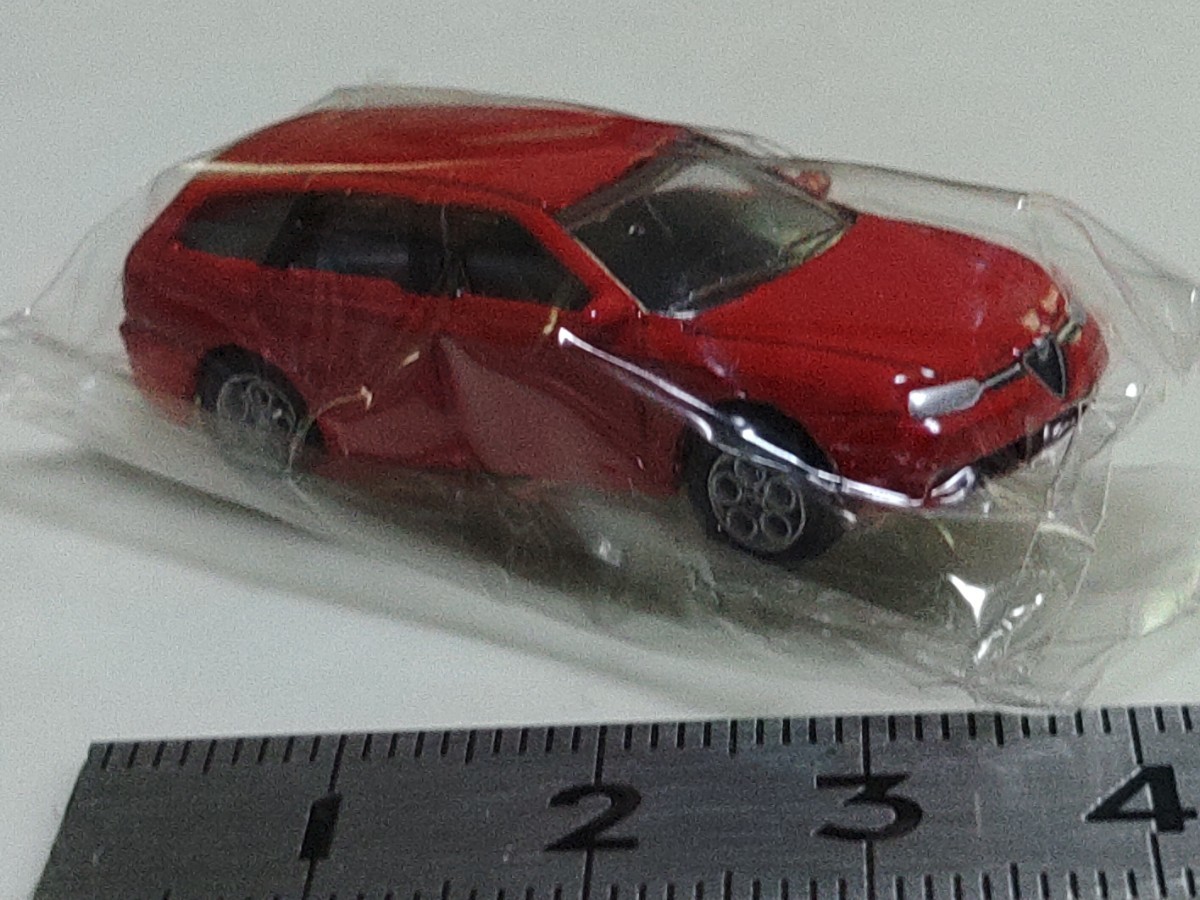 送料120円〜 京商 1:100 　アルファロメオミニカー　156スポーツワゴン　レッド1/100 　サークルＫサンクス　2119411532_画像7