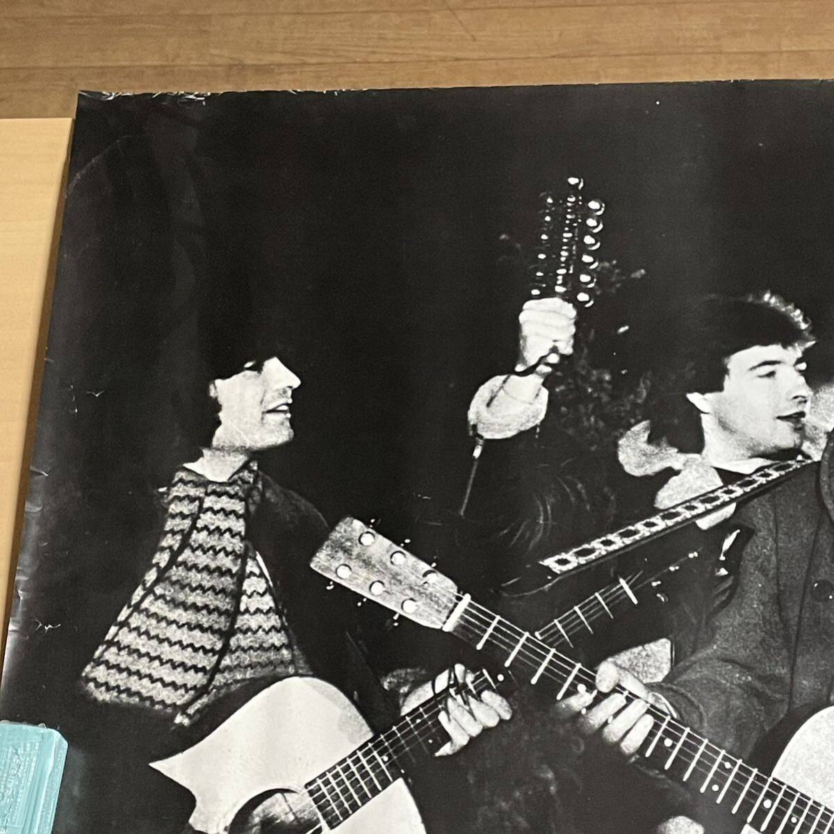 超希少 当時物 1980年 来日記念ポスター WINGS ポスター 特大 BEATLES ウィングス（ビートルズ、ポール・マッカートニー） 東芝EMIの画像7