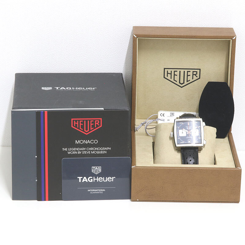 TAG HEUER タグホイヤー CAW211P.FC6356 モナコ キャリバー11 クロノグラフ 自動巻き メンズ 腕時計 (質屋 藤千商店)