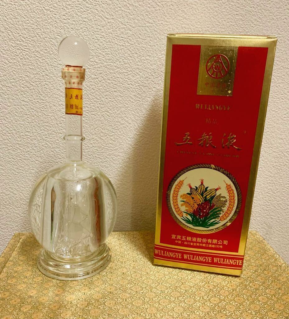 Bibian 比比昂- レア五粮液一帆風順ボトル52% 500ml 未開栓箱 Bibian 比比昂- レア五粮液一帆風順ボトル52% 500ml 未開栓箱