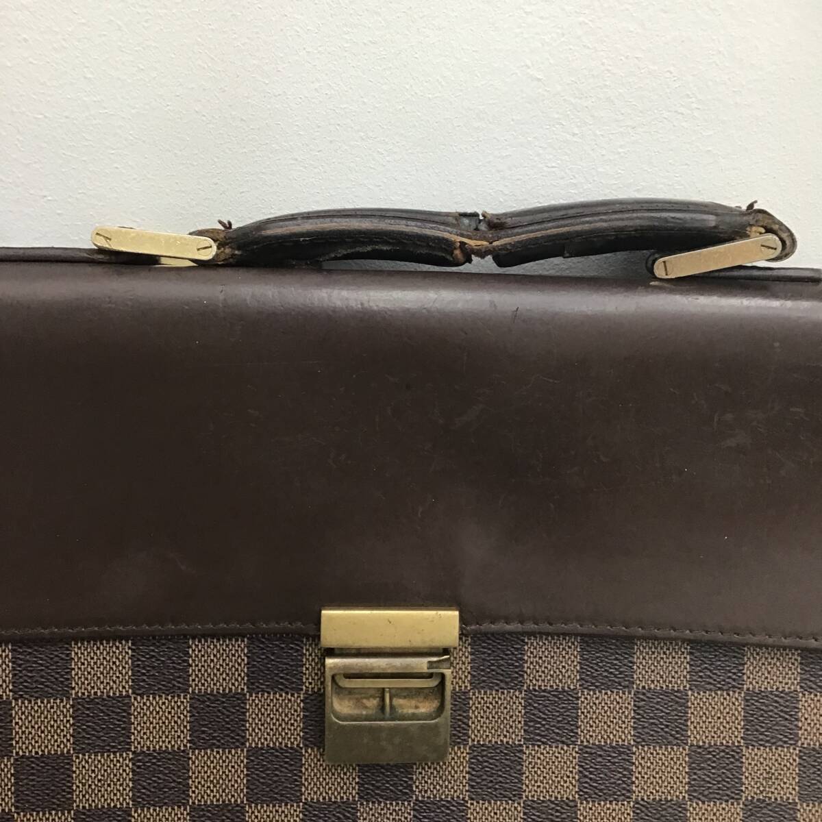 ルイ・ヴィトン ダミエ アルトナ PM ビジネスバッグ ブリーフケース N53315 LOUIS VUITTON ジャンク_画像5