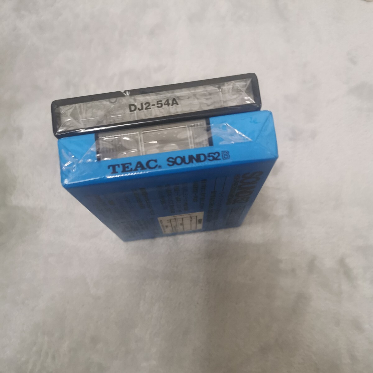 カセットテープ TDK DJ2 54分 DJ2-54A ハイポジ TEAC SOUND / 52　B ブルー 青 NORMAL オープンリール タイプ _画像6