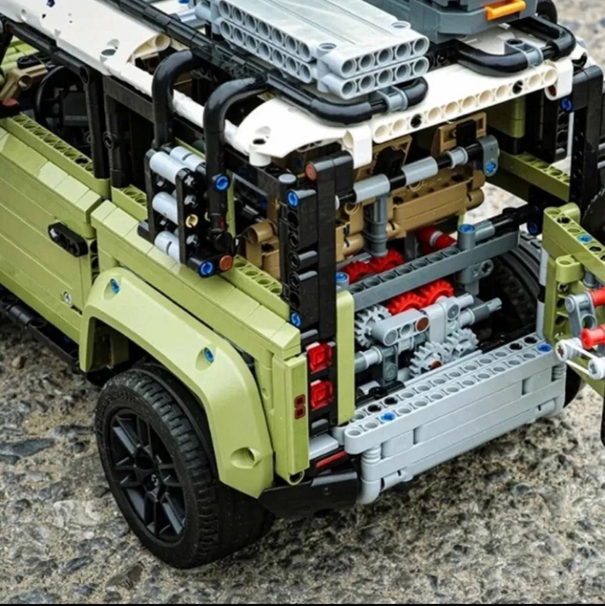 箱なし LEGO レゴ ブロック互換 ランドローバー ディフェンダー テクニック 42110