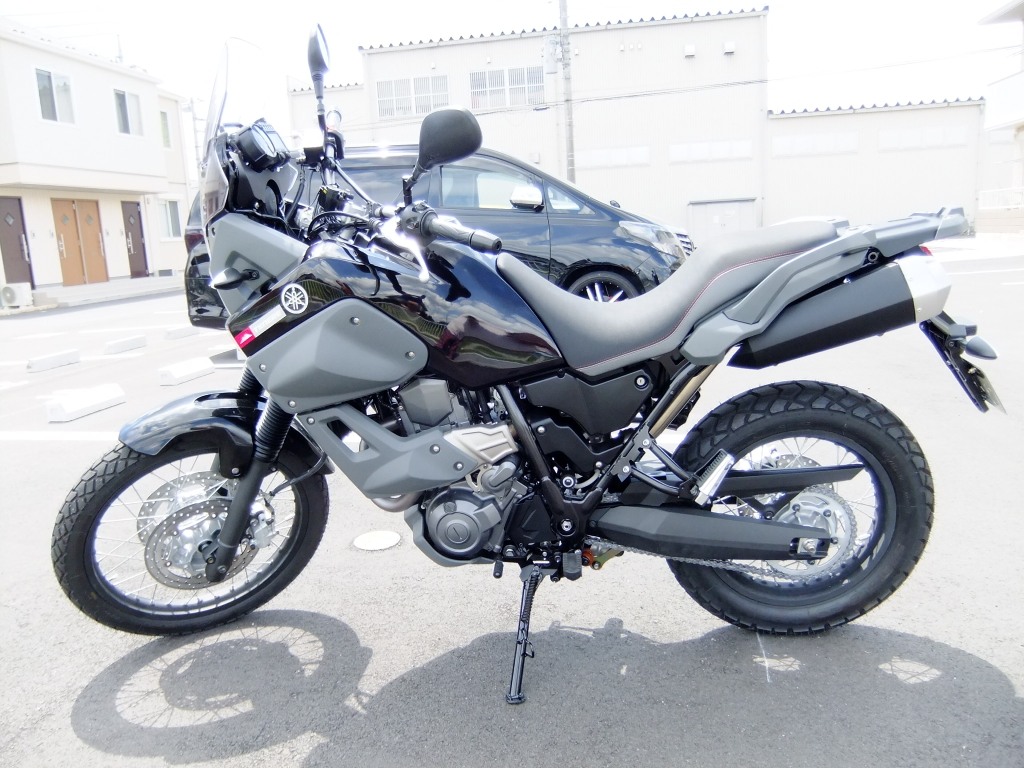 XT660Z tenere テネレ XT660X 純正サイドスタンド延長加工 ショート加工　ノーマルサイドスタンド_画像5