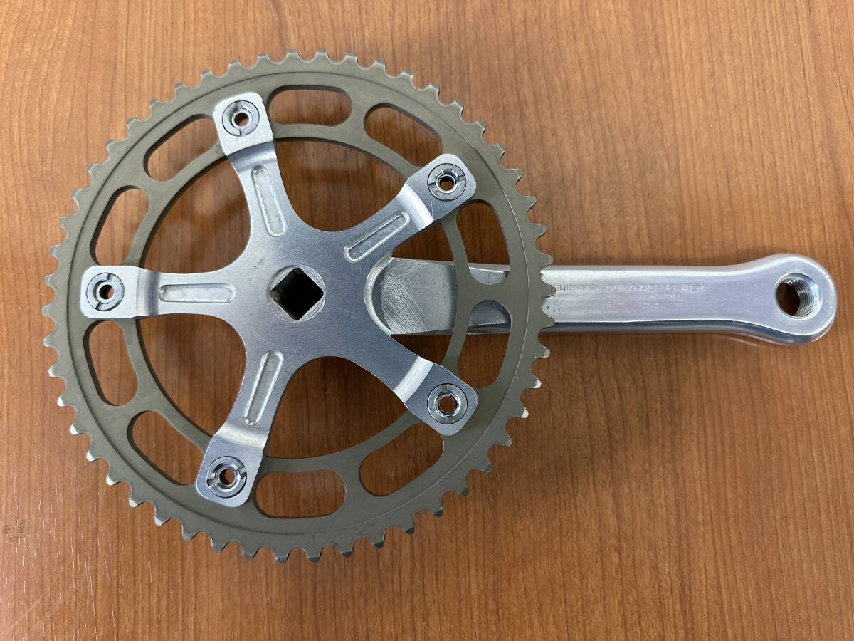 【K15】SHIMANO　シマノ　DURA-ACE 10 PIST　ピスト用クランクセット　165mm　51T_画像4