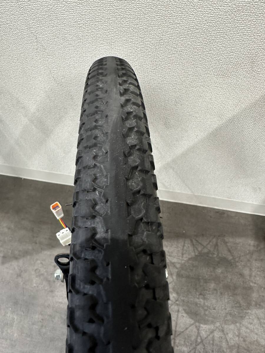 【中古品】BRIDGESTONE　ブリヂストン　ビッケモブDD（BM0B40）用　フロント車輪・モーターセット_画像6