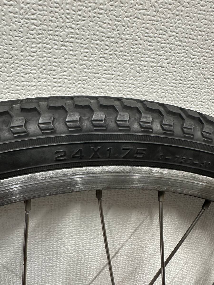 【中古品】BRIDGESTONE　ブリヂストン　ビッケモブDD（BM0B40）用　フロント車輪・モーターセット_画像5