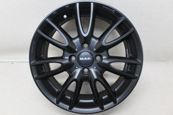 ミニクーパー MAK ジャッキー 16インチ 6.5J +48 PCD 100 4穴 1台分 阿部商会 MINI ミニ R50 R53 R55 R56 R57 R58 中古ホイール_画像2