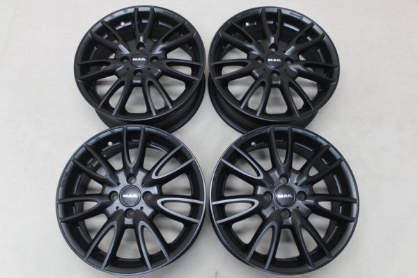 ミニクーパー MAK ジャッキー 16インチ 6.5J +48 PCD 100 4穴 1台分 阿部商会 MINI ミニ R50 R53 R55 R56 R57 R58 中古ホイール_画像1