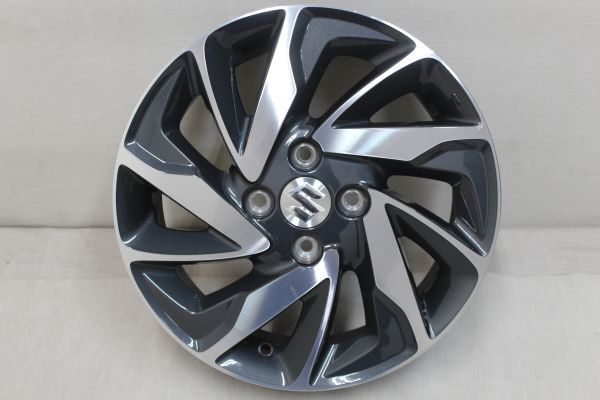 スズキ スペーシア カスタム 純正 15インチ ダンロップ ウィンターマックス03 165/55R15 2020年 新品 スタッドレス 中古ホイール_画像6