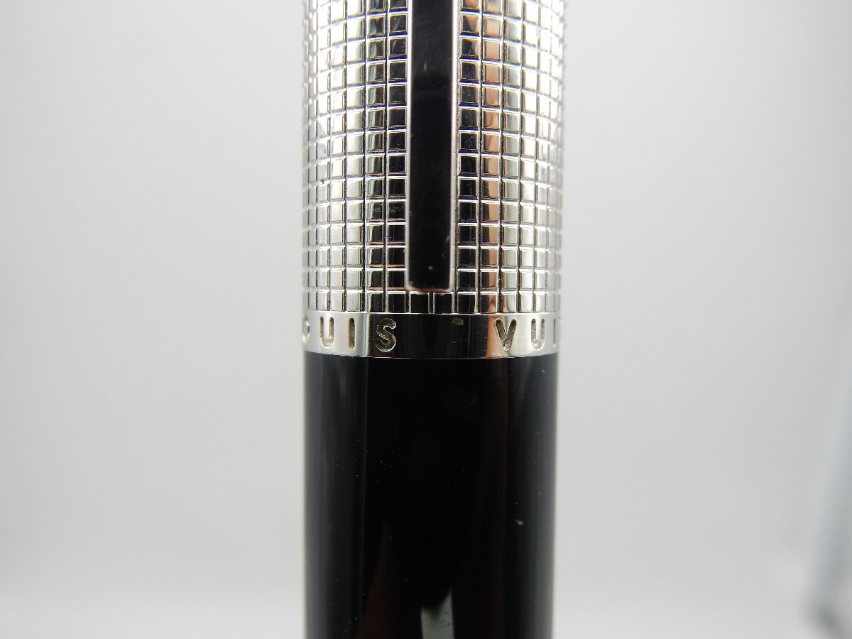 美品 Louis Vuitton ルイ・ヴィトン N76402 ドックラッカー ロジウム キャップ ボールペン 1_画像6