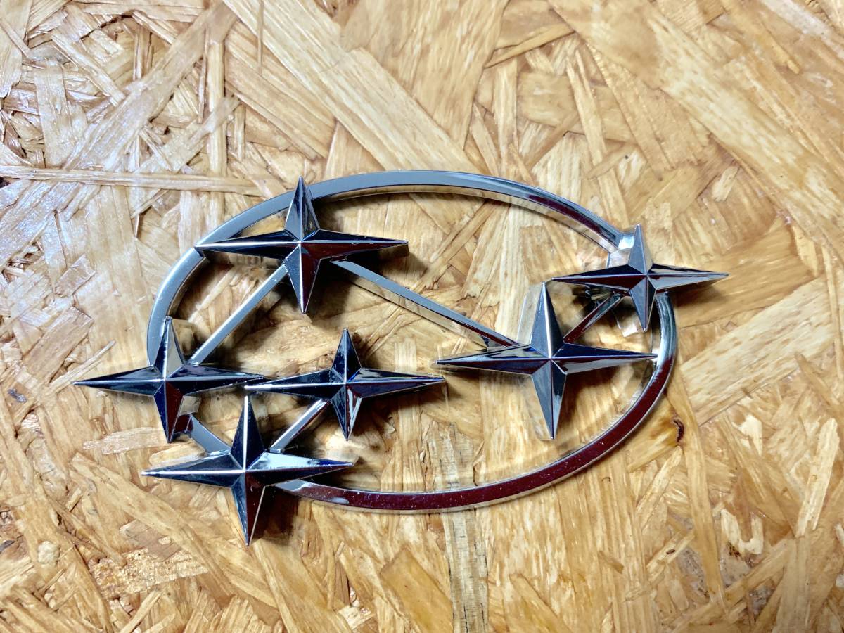 [ ultra rare ] Subaru reissue retro emblem * Classic emblem * Subaru 360 Sambar R1 R2 Vivio Legacy Impreza BRZ