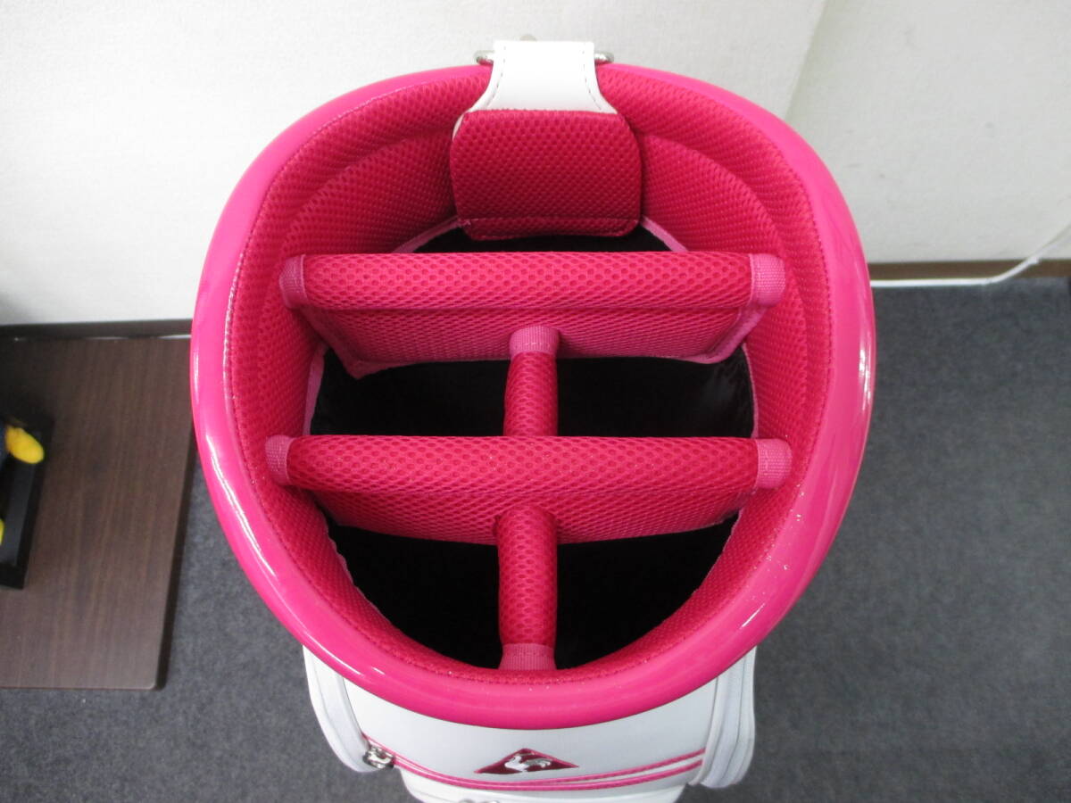 ●中古●ルコックスポーツ●キャディバッグ●8.5型●le coq athlete モデル●3.3kg