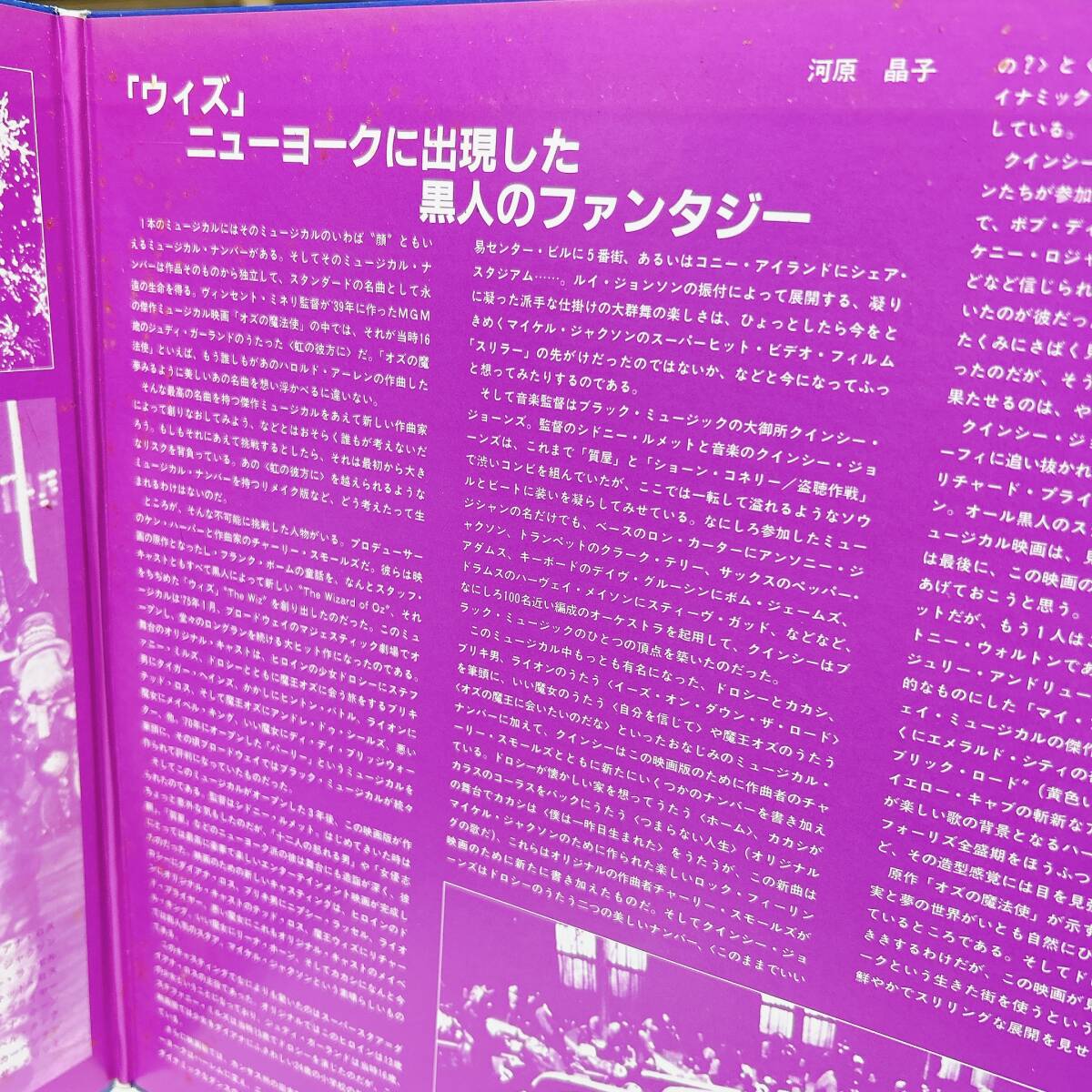 1 jpy used LD THE WIZ with Diana * Roth / New York .. reality did black person. fantasy reproduction has confirmed movie masterpiece laser disk 9