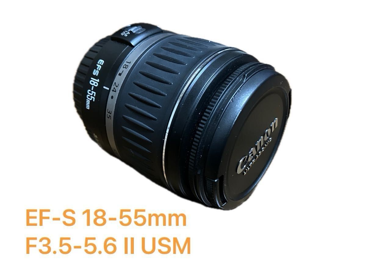 Canon キヤノン　EF-S 18-55mm F3.5-5.6 II USM レンズ