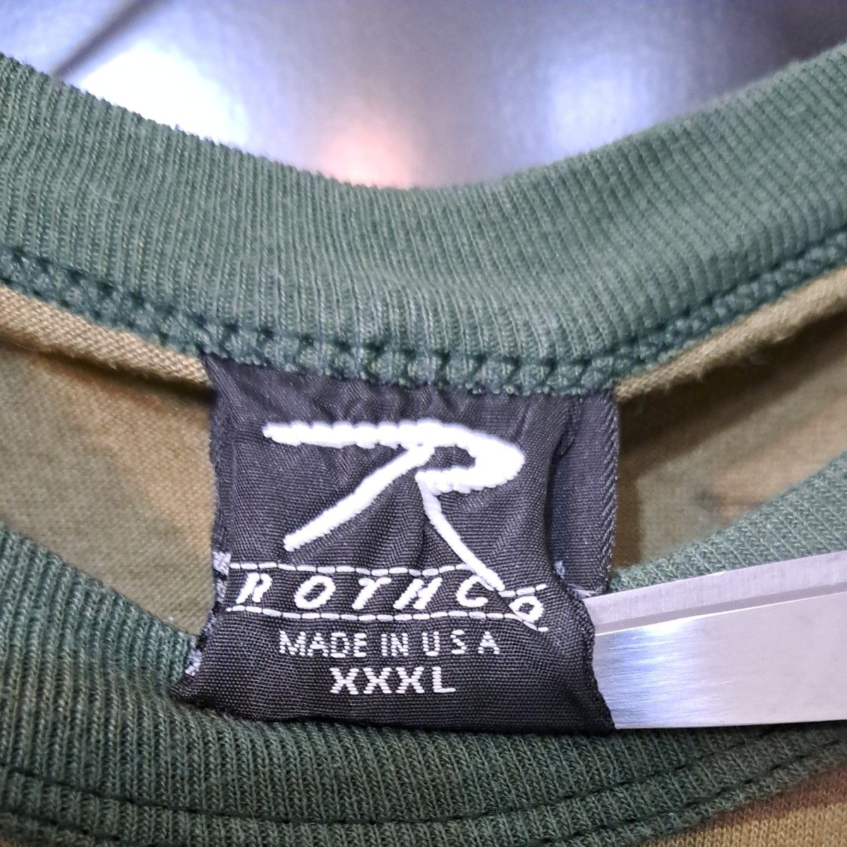 アメリカ製　ROTHCO XXXL 4L カモフラ 迷彩 Tシャツ ビッグサイズ ロスコ ミリタリー サバゲー