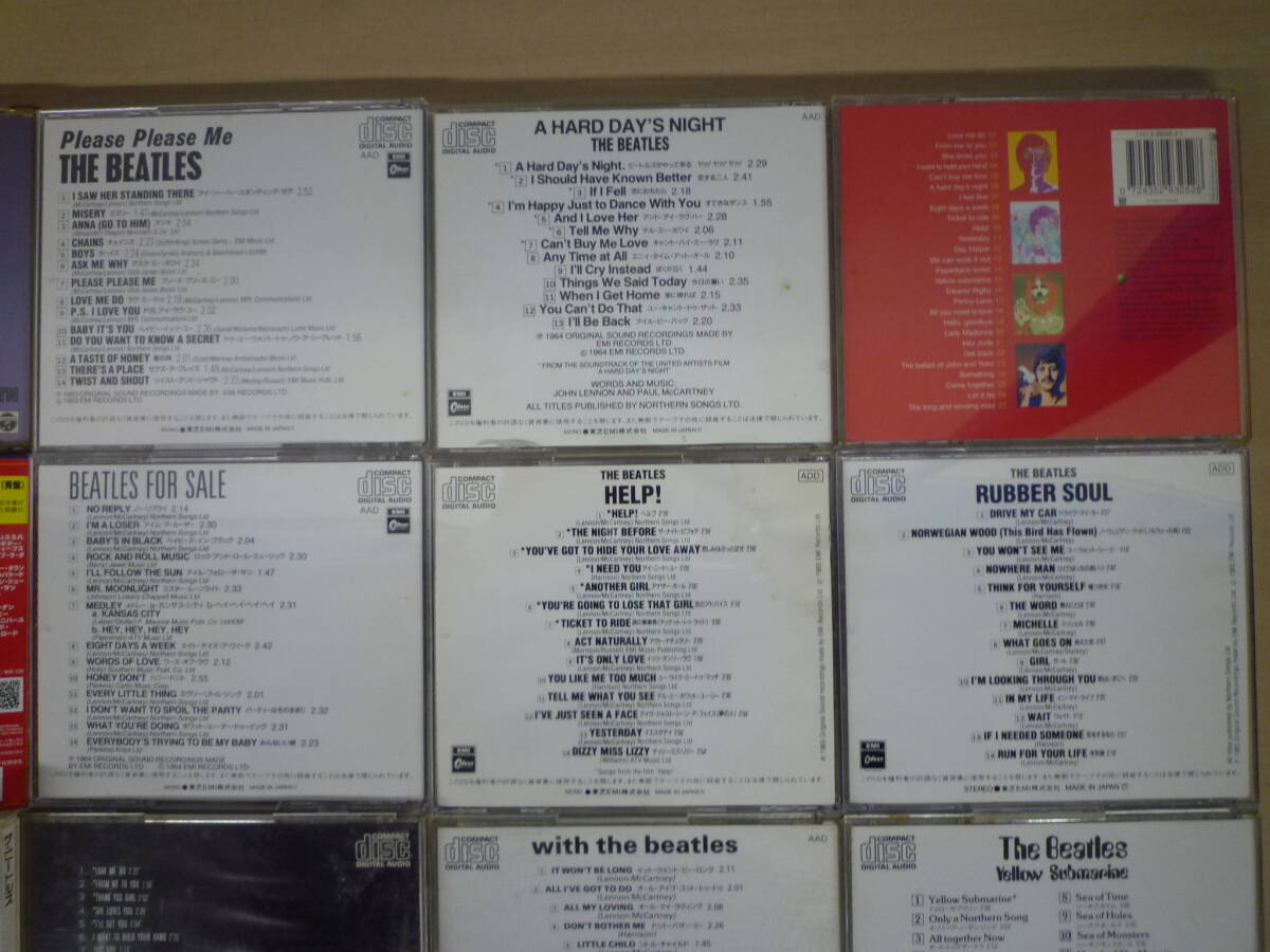 ▼(705)CD/DVDまとめ 洋楽 ビートルズ THE BEATLES 合計20枚 赤1962-1966のDISC1欠品 ※ジャンク品 ■60_画像9