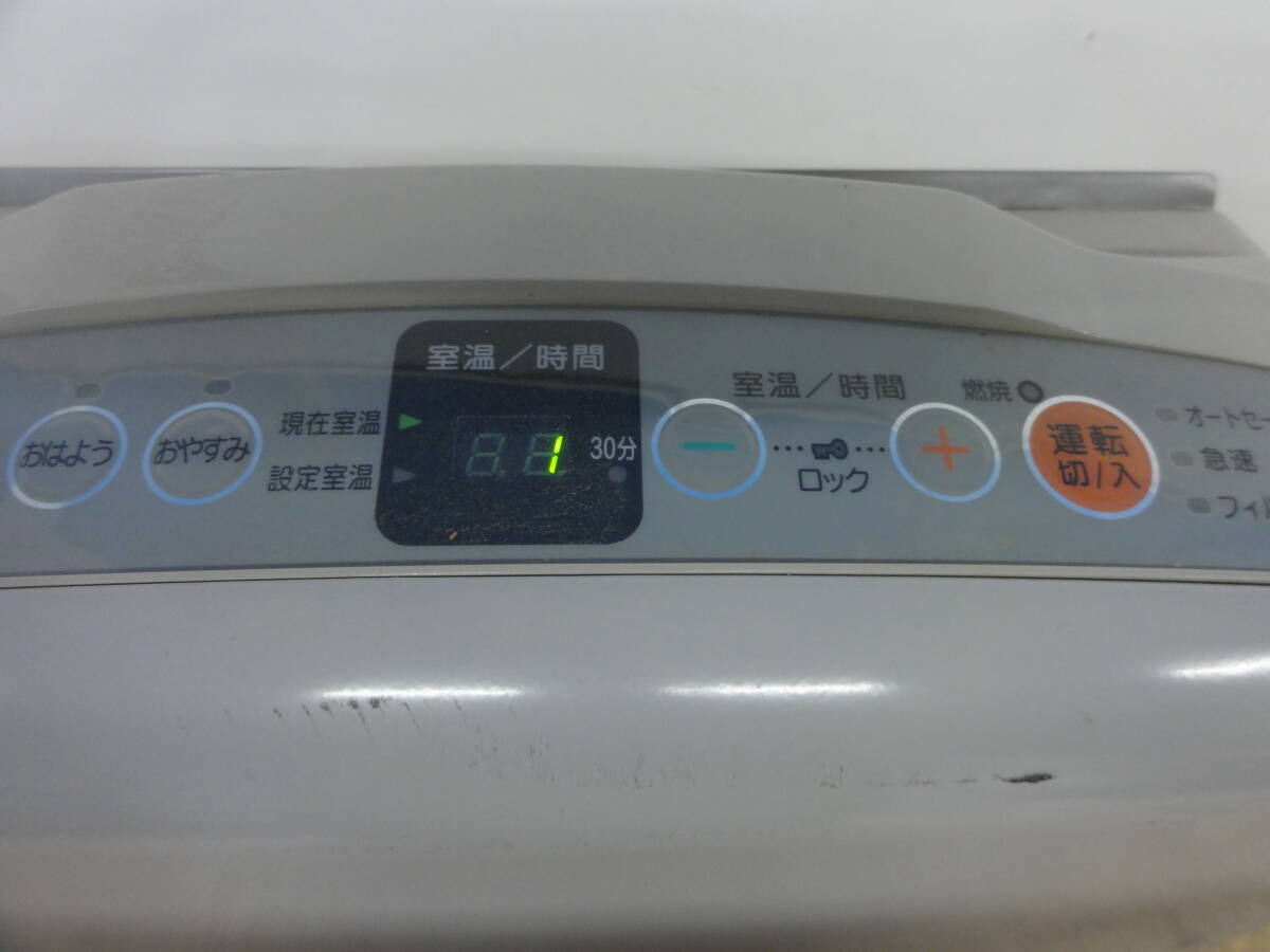 ♪松下電器 ガスストーブ　GS-30C2T 1999年10月製 都市ガス 12A 13A用 通電のみ確認 ※ジャンク品　■１２０_画像2