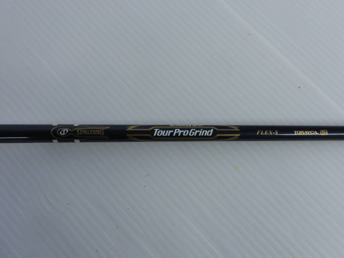 ♪SPALDING スポルディング R-TYPE SP-07 ドライバー 1W 10° / Tour Pro Crind FLEX:S ※現状品 ■１６０_画像7