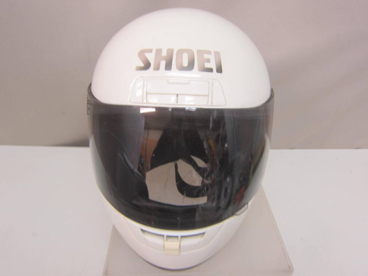 ★フルフェイス・① ショウエイ 「SHOEI /X-8 SP」 Mサイズ（57-58㎝） ※内装劣化、キズ現状品■100の画像3