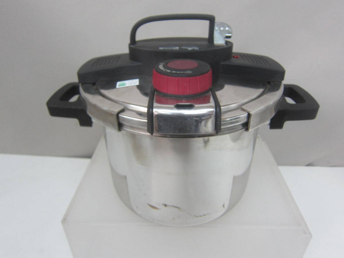 *2) both hand pressure cooker * parts metal one touch opening and closing 6.0L IH correspondence box, instructions none * use impression present condition goods #100