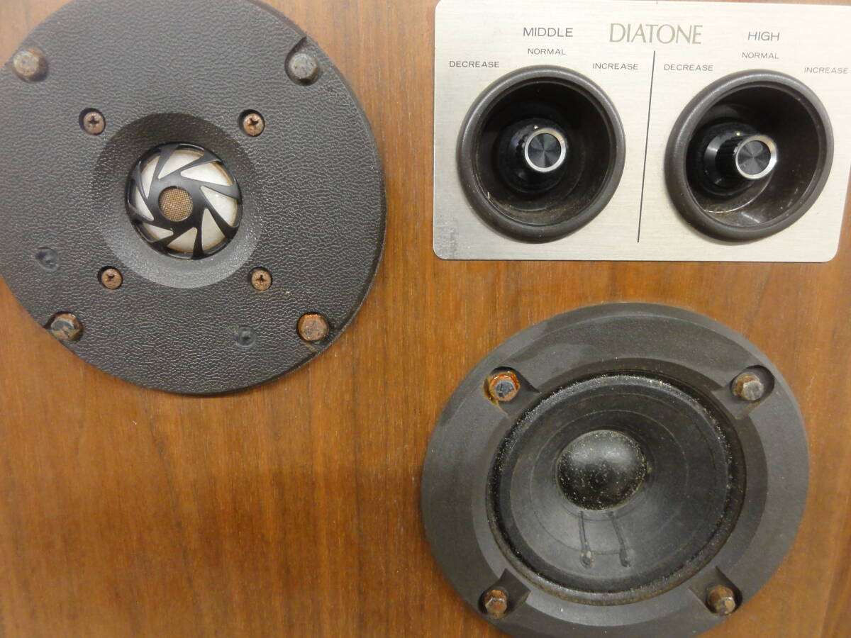 ♪DIATONE ダイヤトーン スピーカーセット DS-26B 約W34.5×D25×H60cm 動作未確認 ※ジャンク品　■１６０_画像3