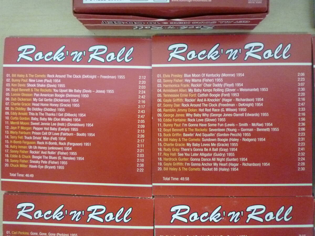 ▼(888)CDボックス 洋楽 Rock'n'Roll チャックベリー/ビルヘイリー・アンド・ザ・コメッツ/その他 同梱不可 合計10枚 ※ジャンク品 ■60_画像7
