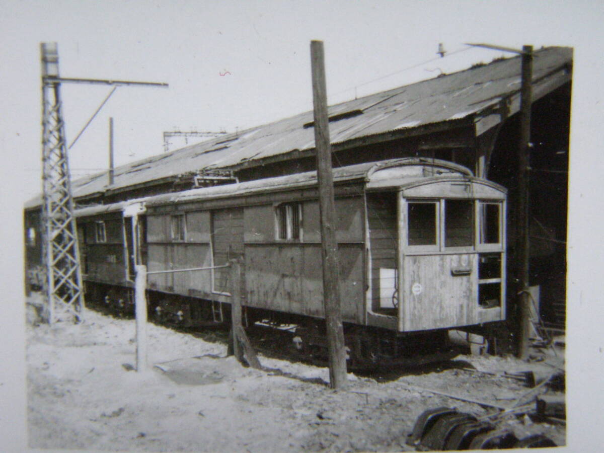 (J52)466 photograph old photograph train railroad railroad photograph Showa era 20 period 