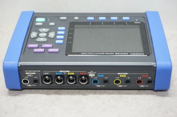 [SK] [B4018312] HIOKI 日置 PQ3198 POWER QUALITY ANALYZER 9660 クランプオンセンサー ACアダプター等付き_画像5