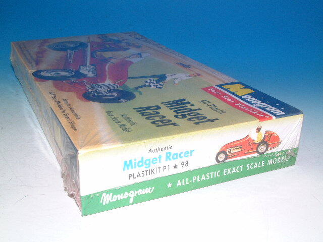 モノグラム Midget Racer、All Plastic True Scale Model 未開封、 Monogram プラスチックモデル、スロットカー_画像5