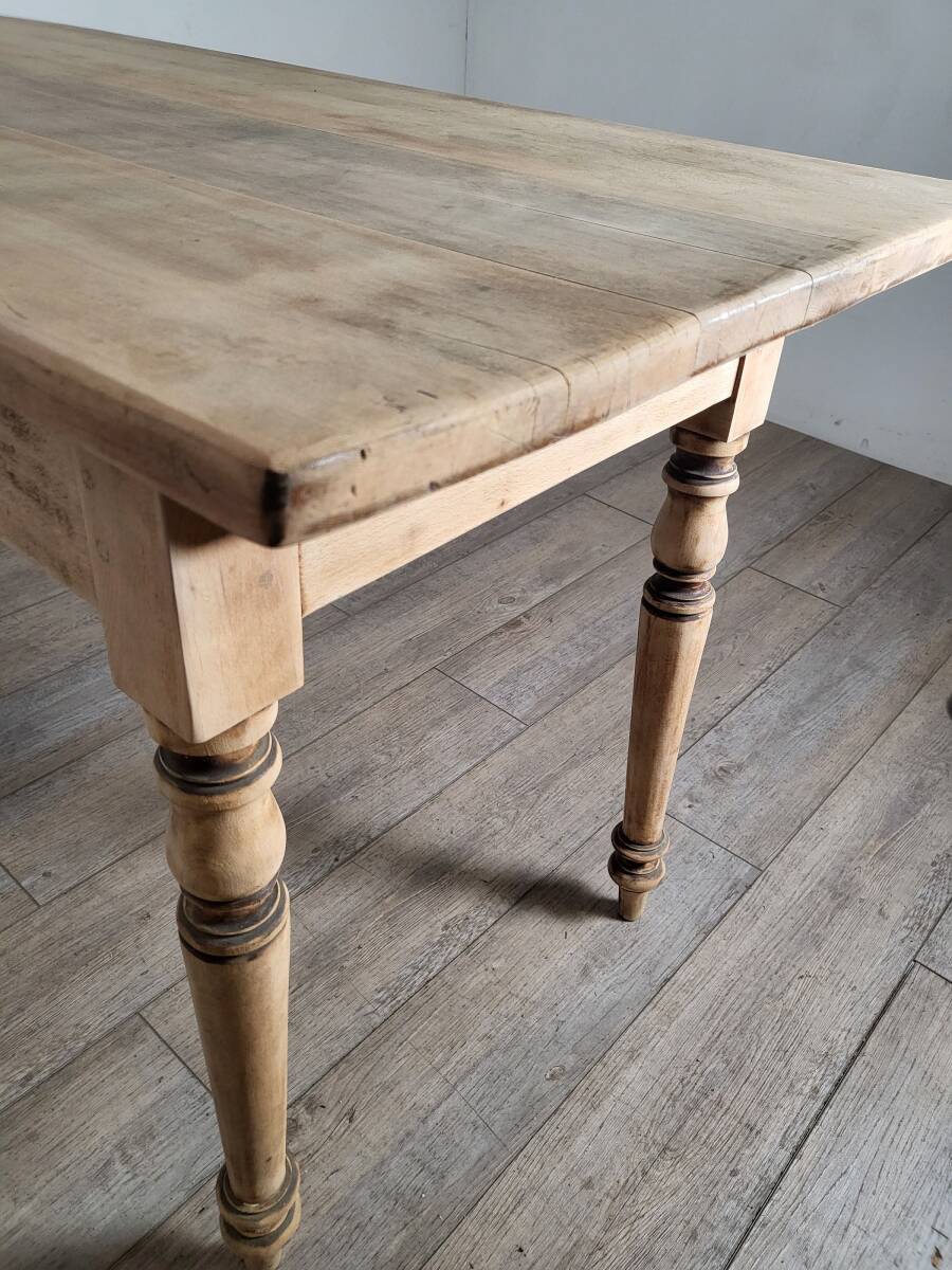 フランス アンティーク 　オーク材テーブル　シンプルな家具　おしゃれなテーブル　ショップデイスプレイ　カフェテーブル_画像6