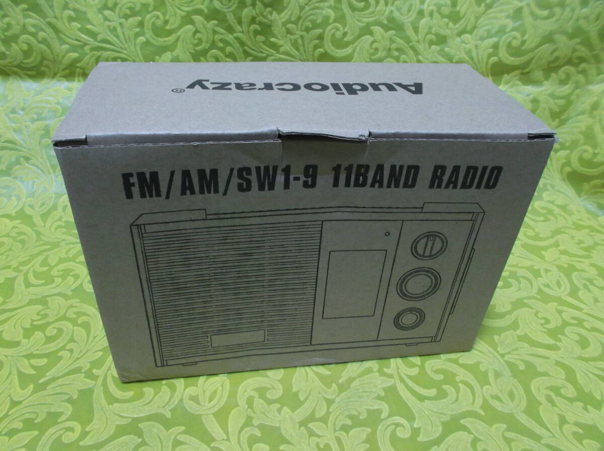 Audiocrazy LT-802AR 米国で販売されていたとの事　１１バンドラジオ　新品未使用を入手していた物_画像1