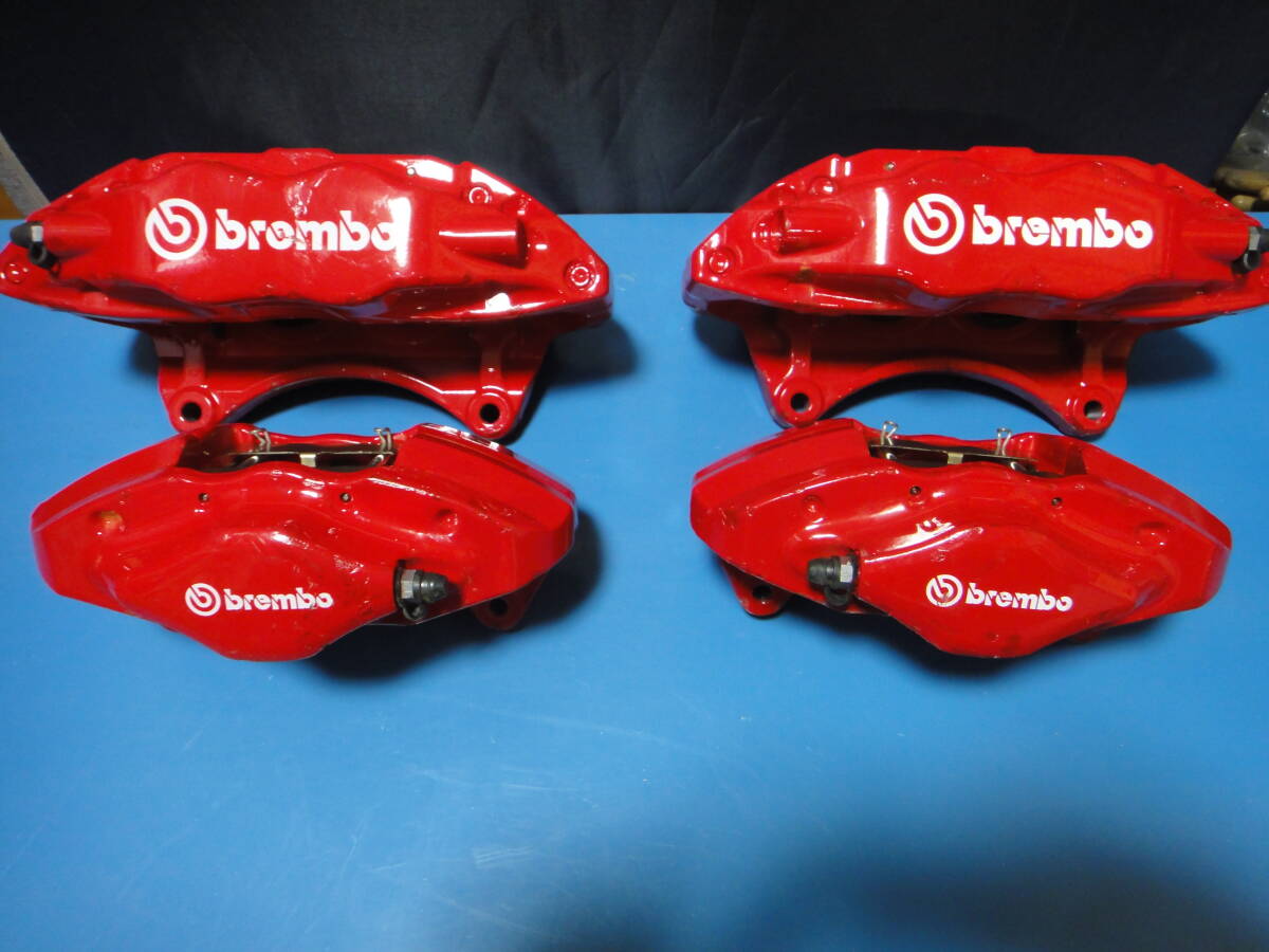 スバル インプレッサ WRX STi GDB brembo ブレンボ F ４POT R２POT ブレーキキャリパーの画像1