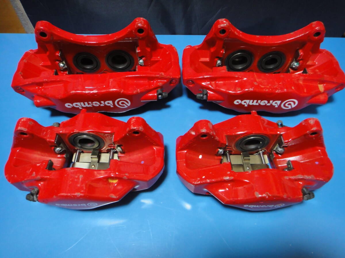 スバル インプレッサ WRX STi GDB brembo ブレンボ F ４POT R２POT ブレーキキャリパーの画像4