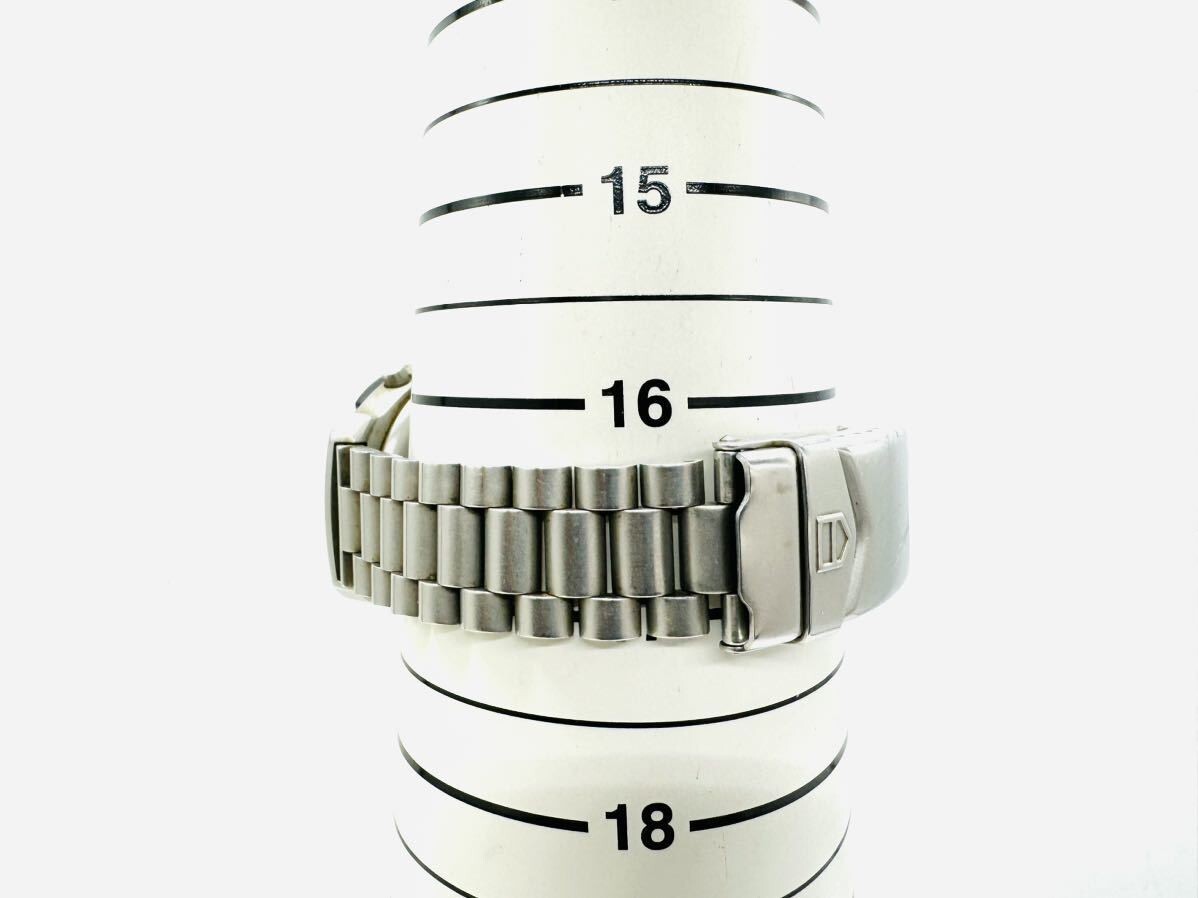 TAG HEUER タグ ホイヤー 腕時計 メンズ クロノグラフ FORMULA1 フォーミュラ1 CA1212-R0 ホワイト文字盤 200M デイト 可動品の画像9