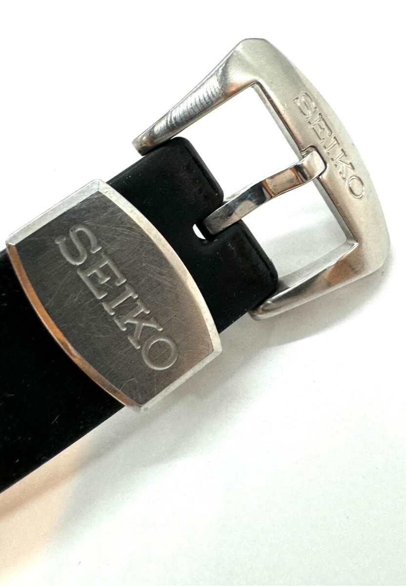 SEIKO セイコー サードダイバーウォッチ 150ｍ ダイバー AT 6309-7040 SS/ラバー メンズ 腕時計 _画像5